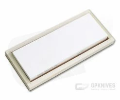 Deals 🔔 Pride Abrasive 8" Aluminum Oxide Water Stone 220/1000 Dual Grit w/ Box 🎁