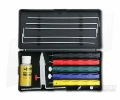 Promo ❤️ Lansky Deluxe 5-Stone Knife Sharpening System LKCLX ✨